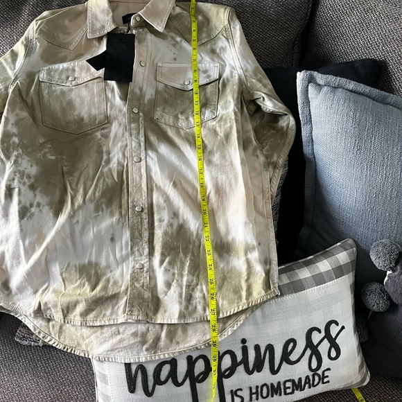 J.Lindeberg Women’s Green and Tan Shirt Jacket​ - Picture 4 of 6